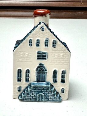 KLM #4 Blue Delft House RYNBENDE Sealed Empty Vintage Rare